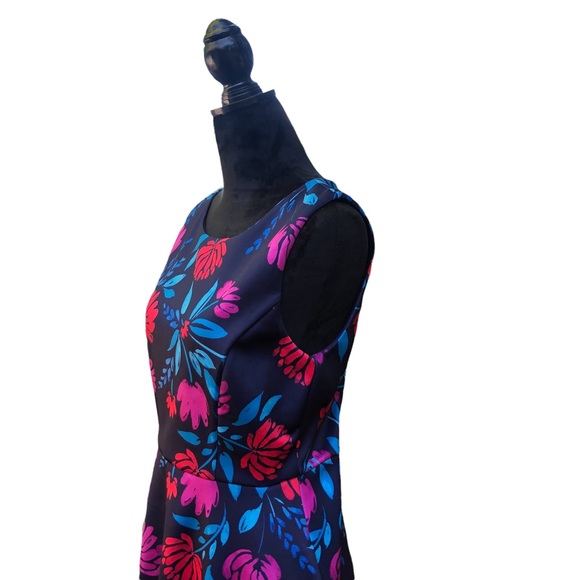 Cynthia Rowley Floral Fit & Flare Dress size 10 - Picture 3 of 12